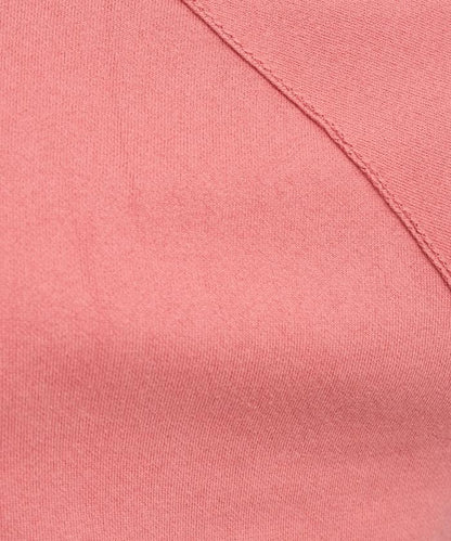 衛衣風格插肩袖短款針織套頭衫