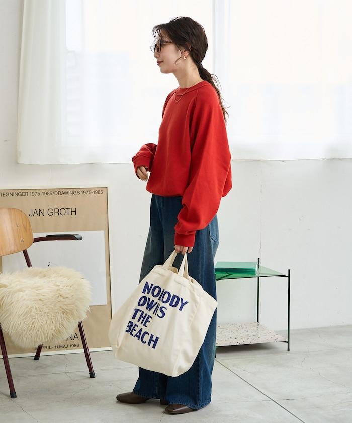 衛衣風格插肩袖短款針織套頭衫