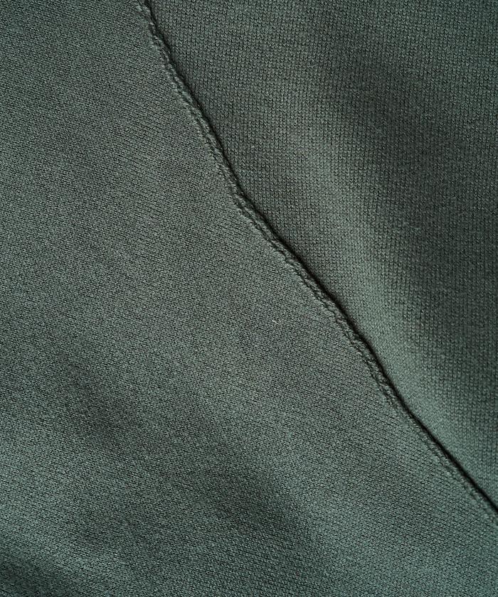 衛衣風格插肩袖短款針織套頭衫