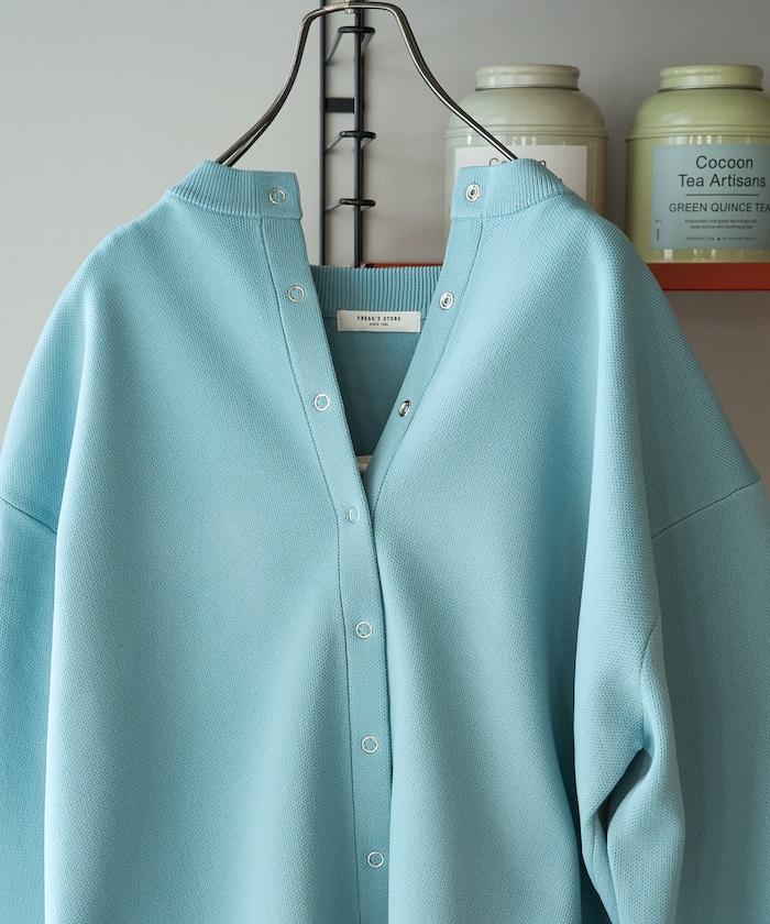 按扣針織開衫