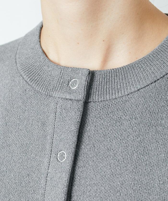 按扣針織開衫