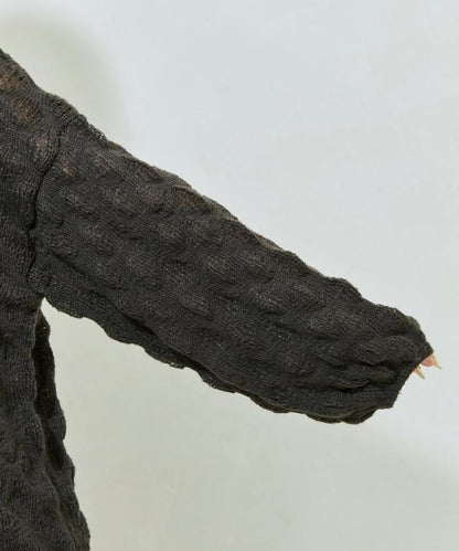 波點針織套頭衫