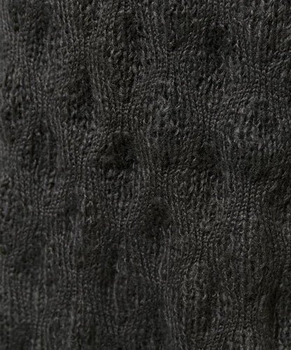 波點針織套頭衫