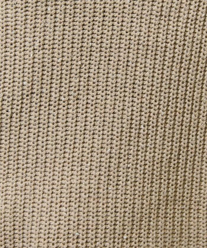 前扣紐扣點點針織帶領套頭衫