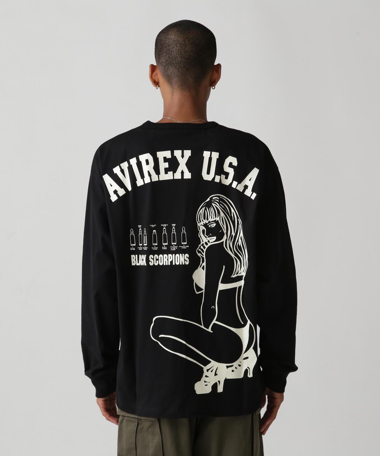BLACK SCORPIONS LONGSLEEVE T-SHIRT