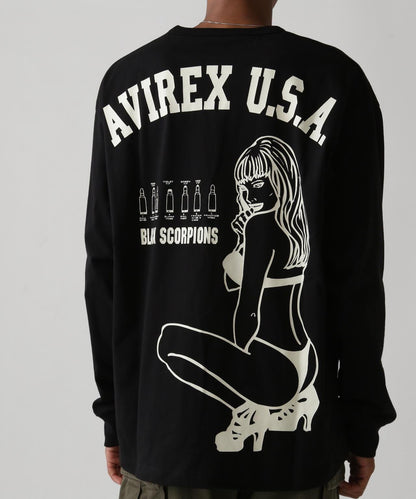 BLACK SCORPIONS LONGSLEEVE T-SHIRT