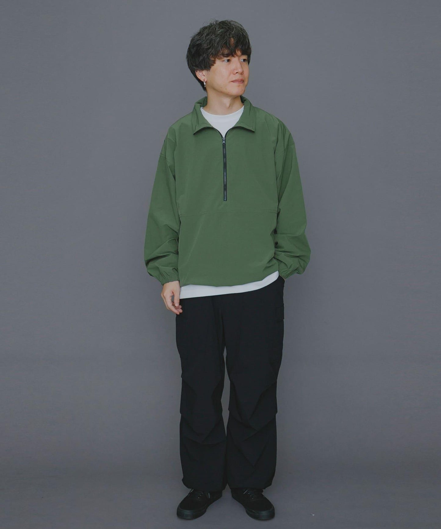 『中性款』Uiscel 4向彈力套頭衫