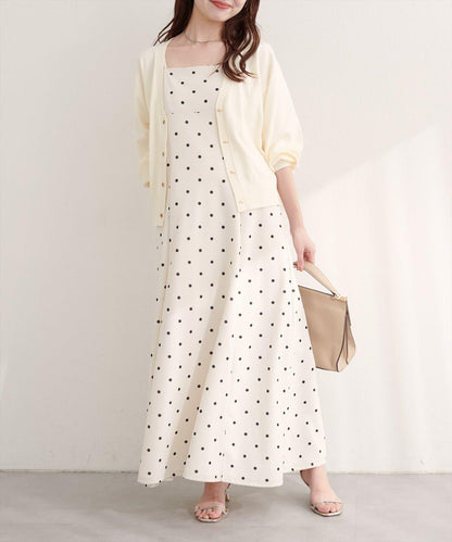 金屬孔眼基礎款開衫