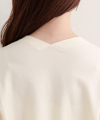 金屬孔眼基礎款開衫