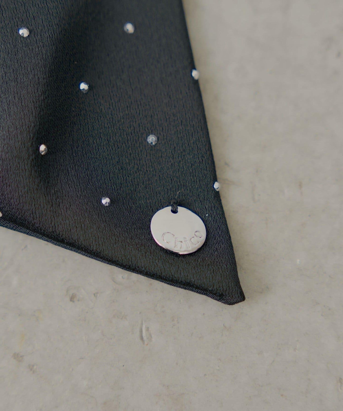 鉚釘設計大蝴蝶結髮夾