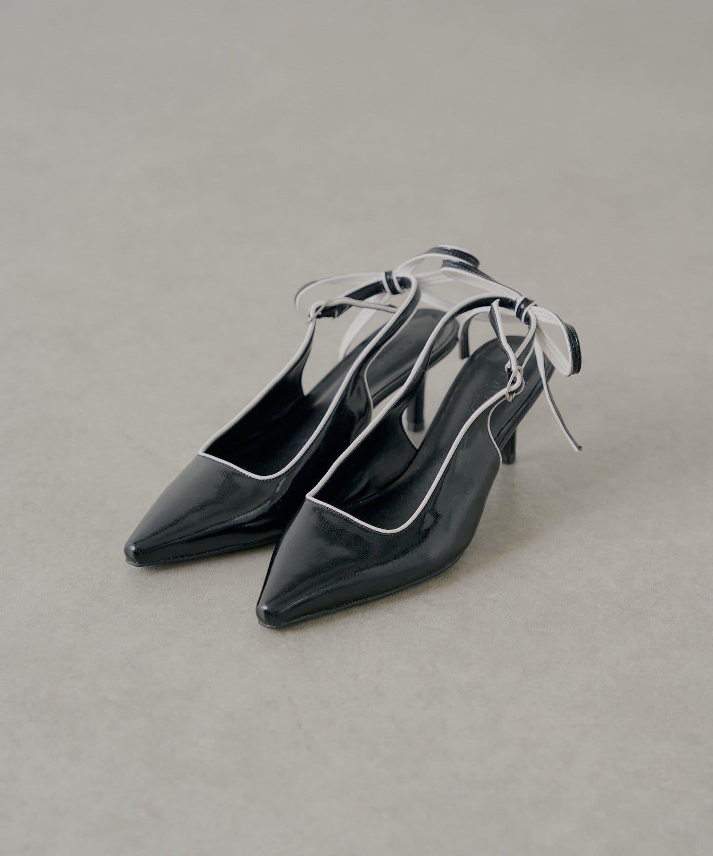 露背蝴蝶結穆勒鞋