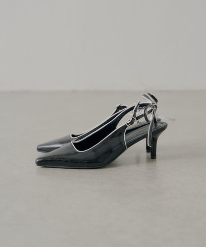 露背蝴蝶結穆勒鞋