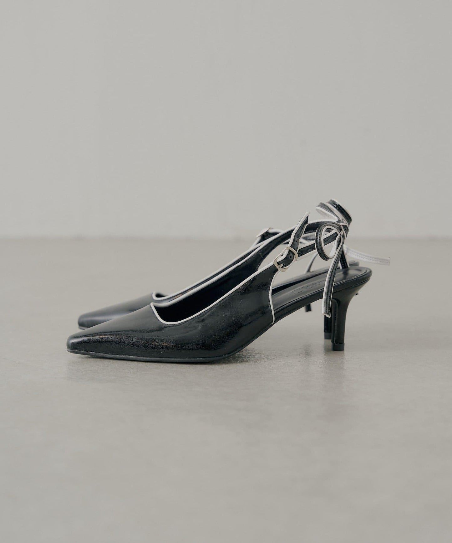 露背蝴蝶結穆勒鞋