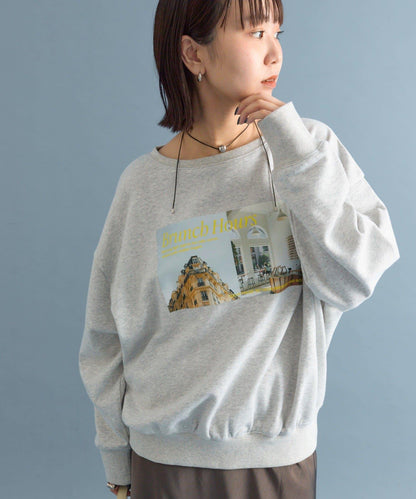 照片印花衛衣