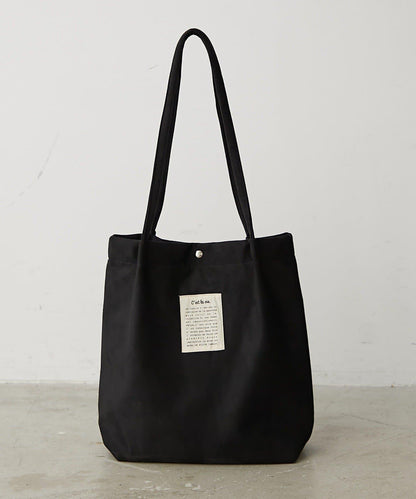 仿麂皮手柄褶皺托特包