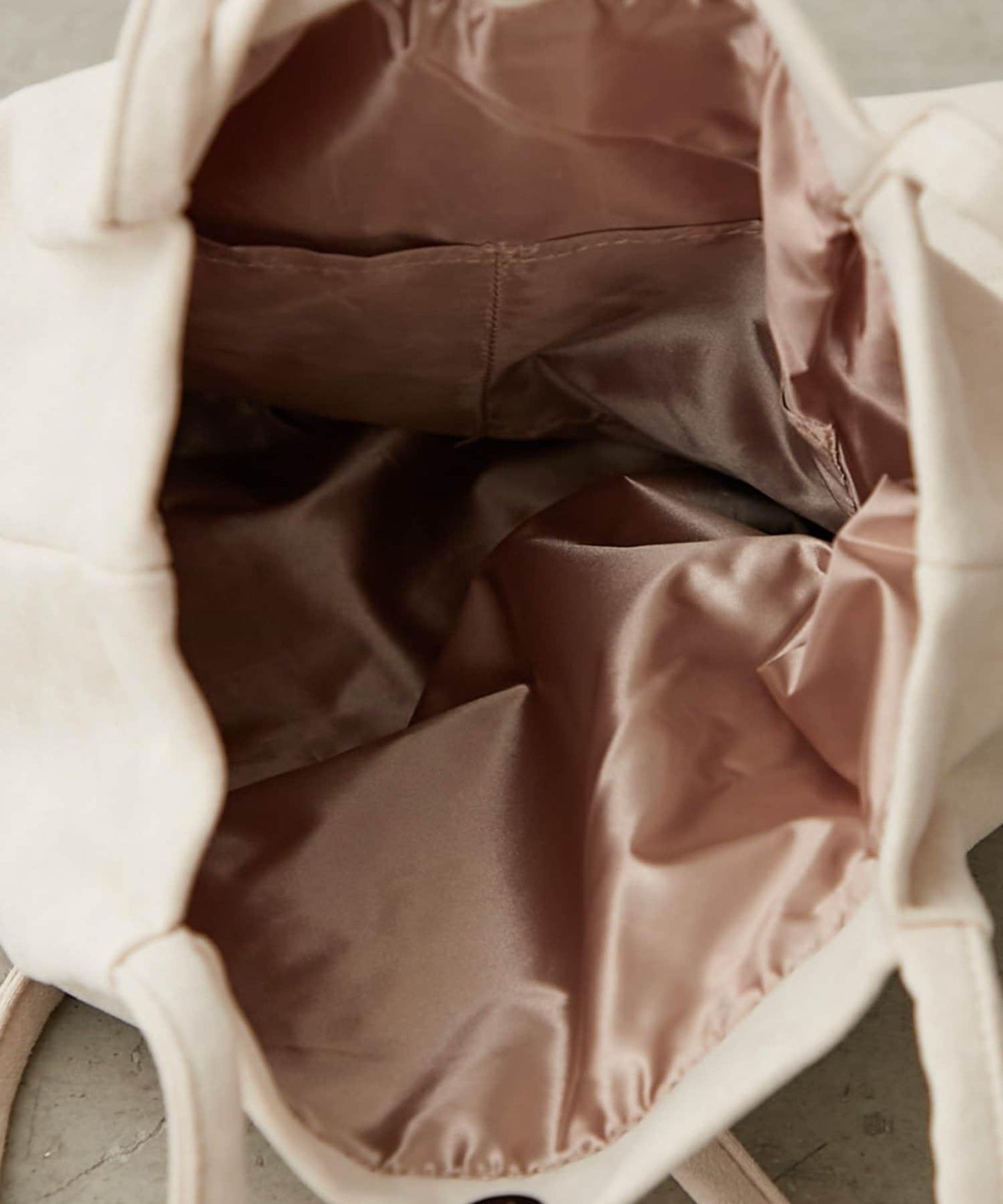 仿麂皮手柄褶皺托特包