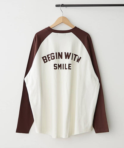 【NUNIFE】插肩袖寬鬆T恤