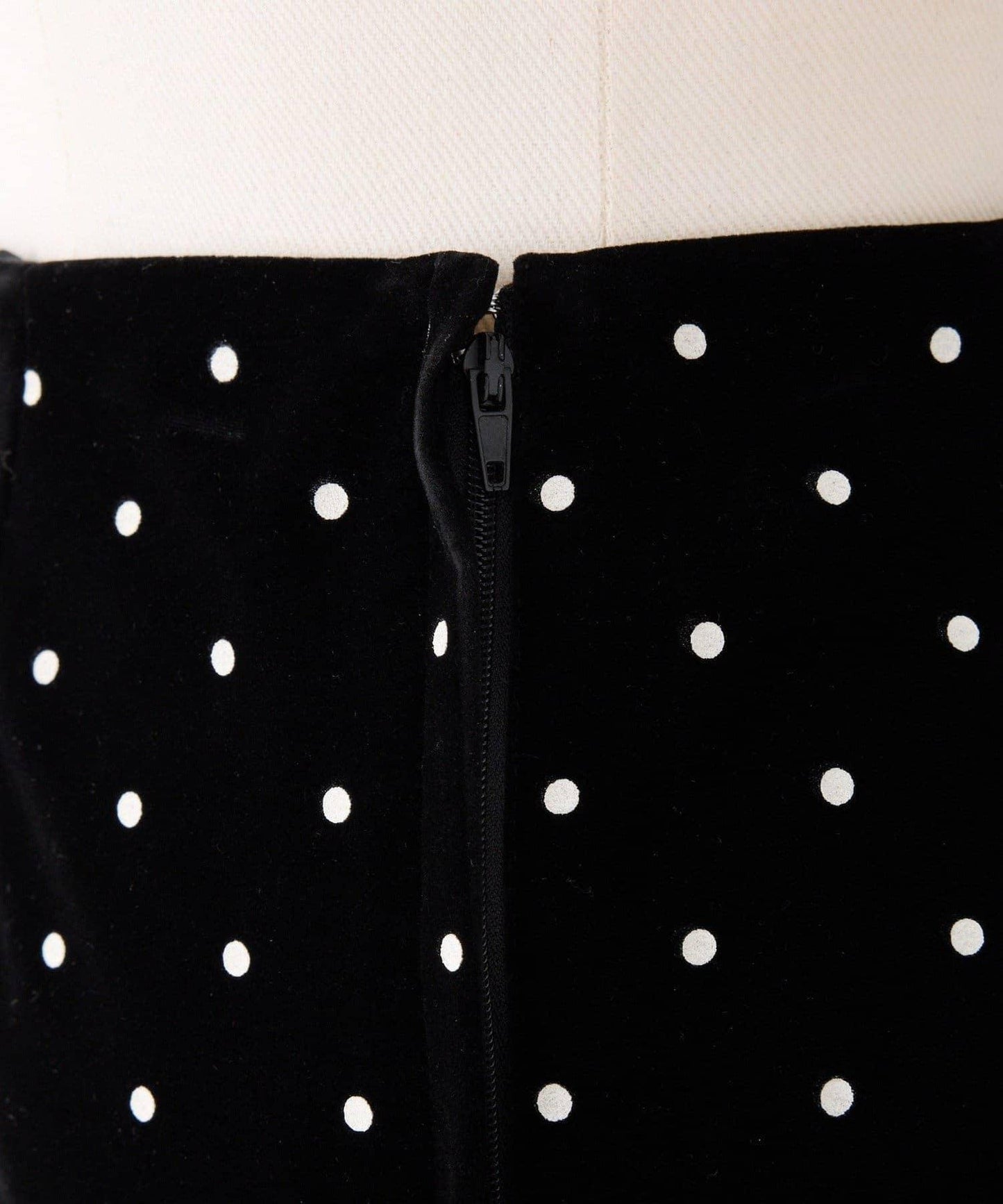 【Seemi.】天鵝絨波點長褲