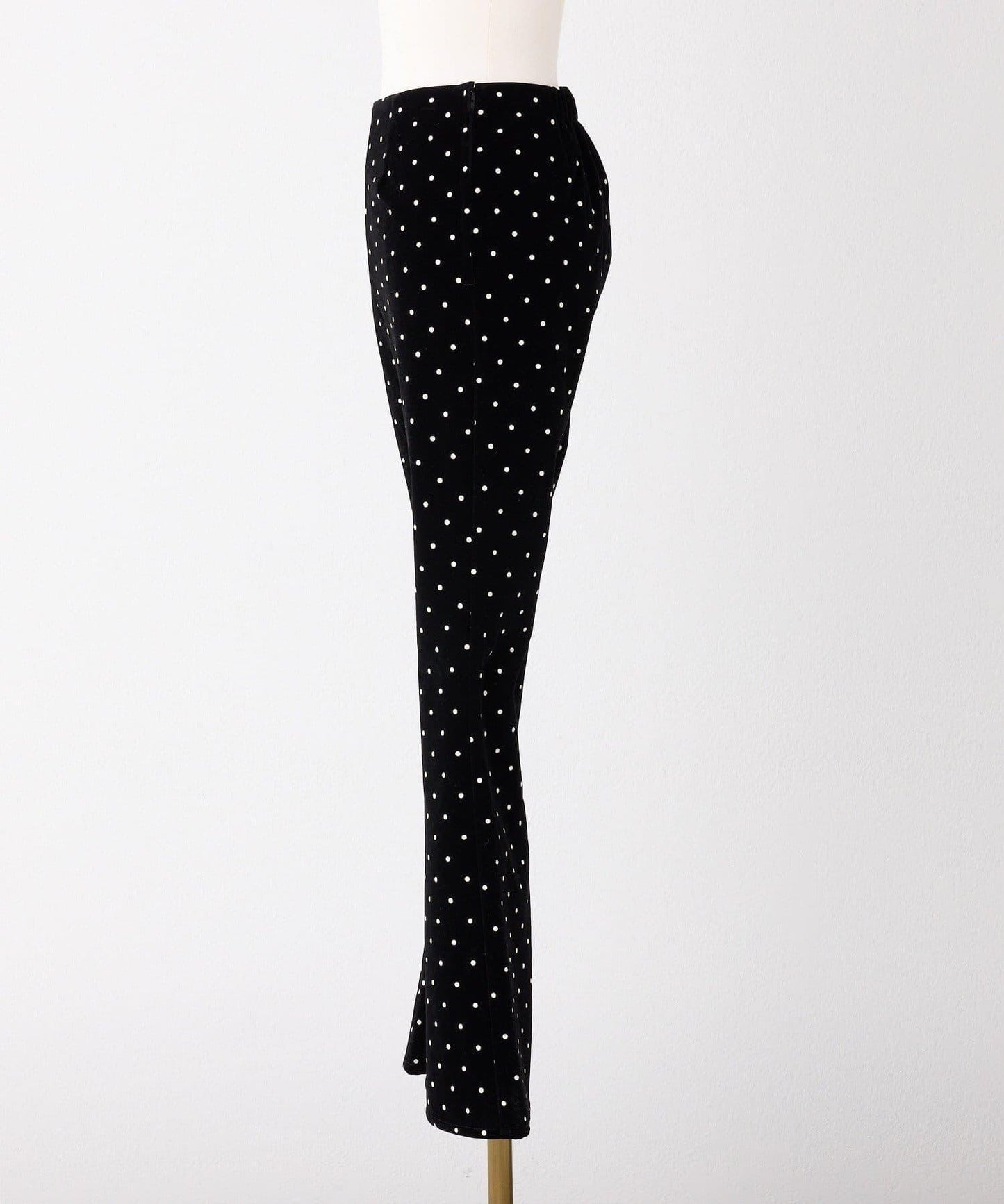 【Seemi.】天鵝絨波點長褲