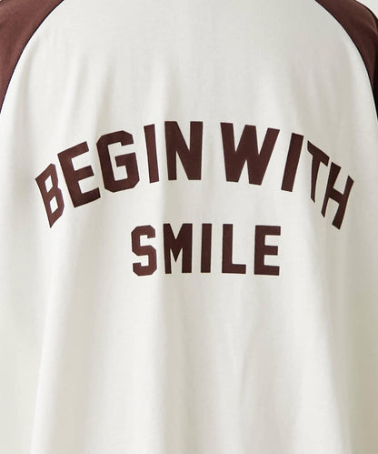 【NUNIFE】插肩袖寬鬆T恤