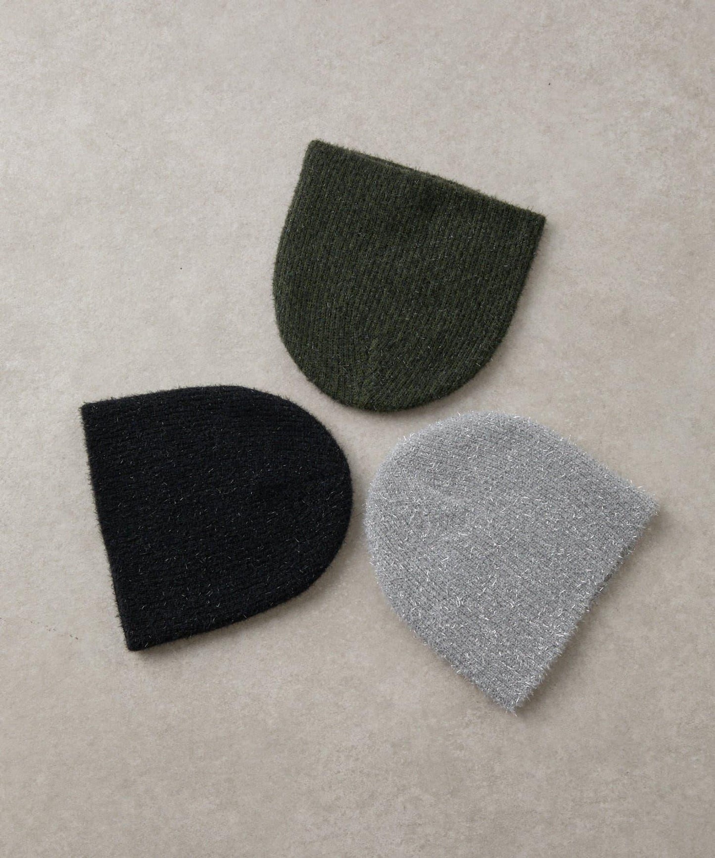 【AW】亮片針織帽