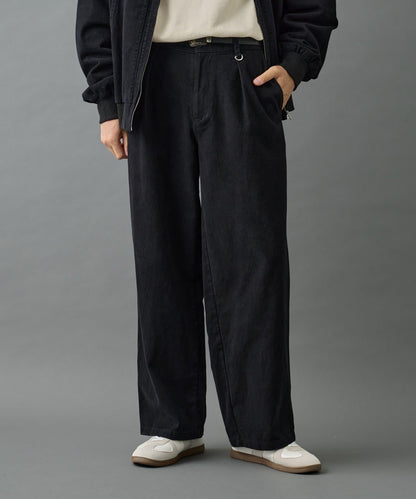 【AW/可成套搭配】生物酶處理磨毛斜紋長褲