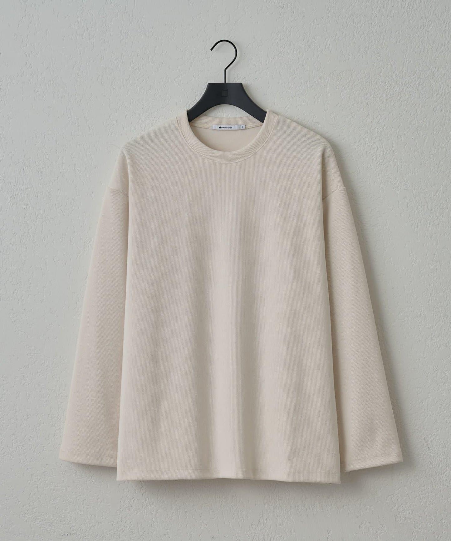 【AW】剪裁絨面套頭衫