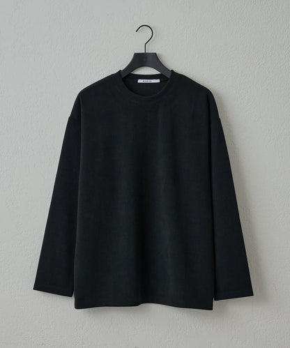 【AW】剪裁絨面套頭衫