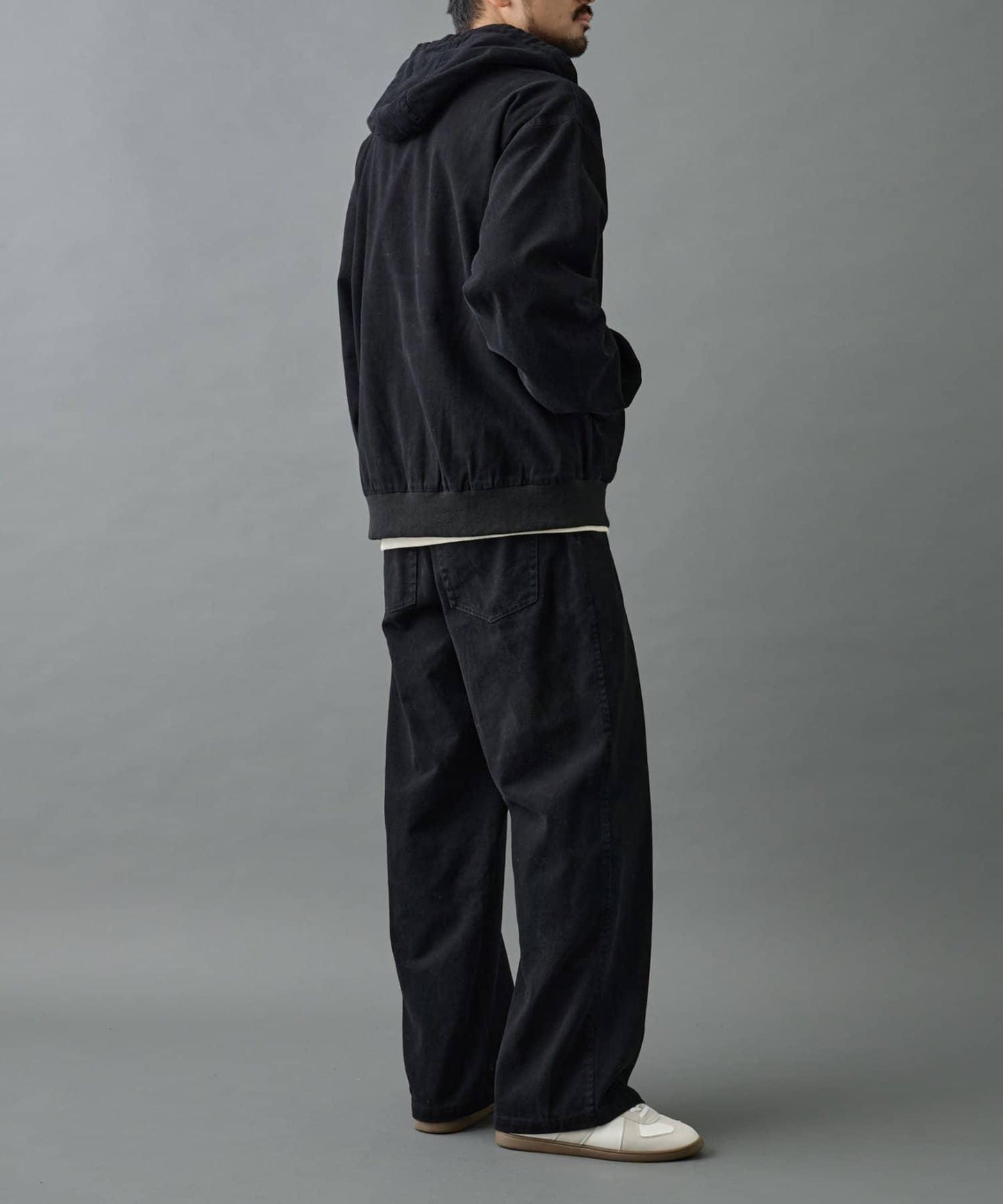 【AW/可成套搭配】生物酶處理磨毛斜紋長褲