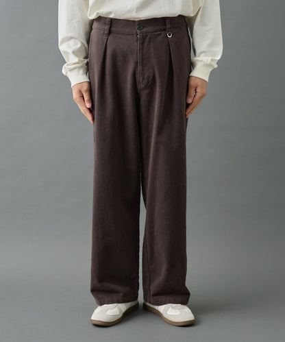 【AW/可成套搭配】生物酶處理磨毛斜紋長褲