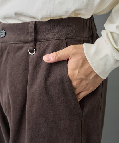 【AW/可成套搭配】生物酶處理磨毛斜紋長褲