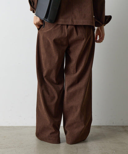 【AW/可搭配套裝】燈芯絨寬腿褲
