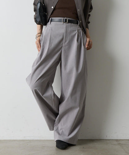 【AW/可搭配套裝】燈芯絨寬腿褲