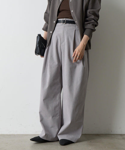 【AW/可搭配套裝】燈芯絨寬腿褲
