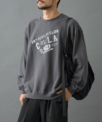 【AW】復古做舊學院風衛衣