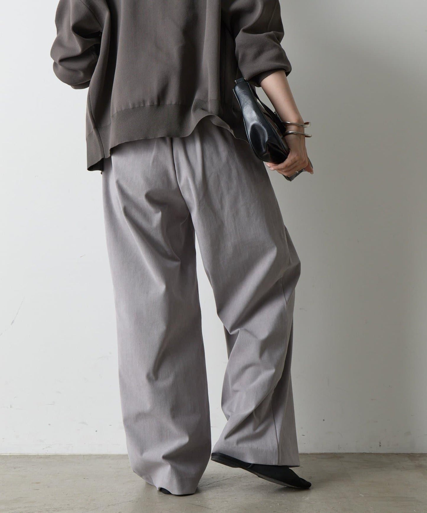 【AW/可搭配套裝】燈芯絨寬腿褲