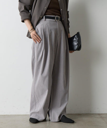 【AW/可搭配套裝】燈芯絨寬腿褲