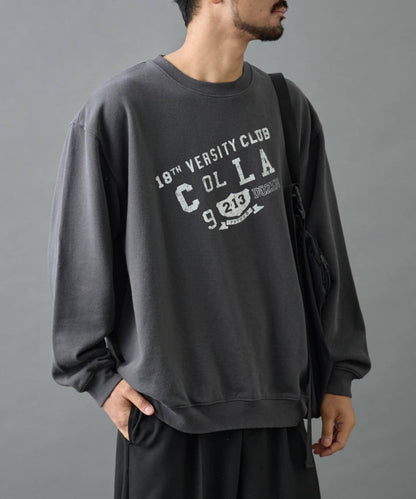 【AW】復古做舊學院風衛衣