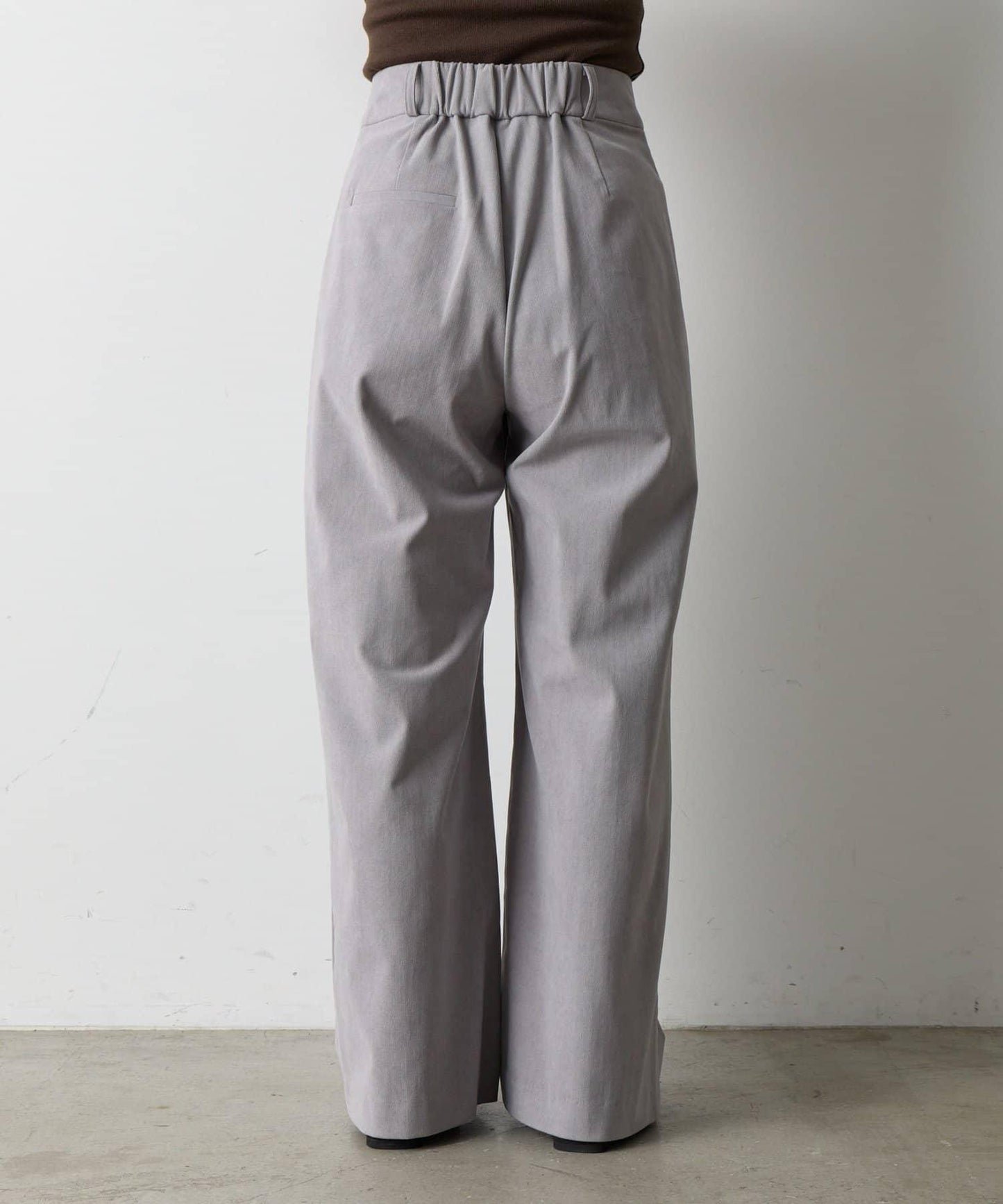 【AW/可搭配套裝】燈芯絨寬腿褲