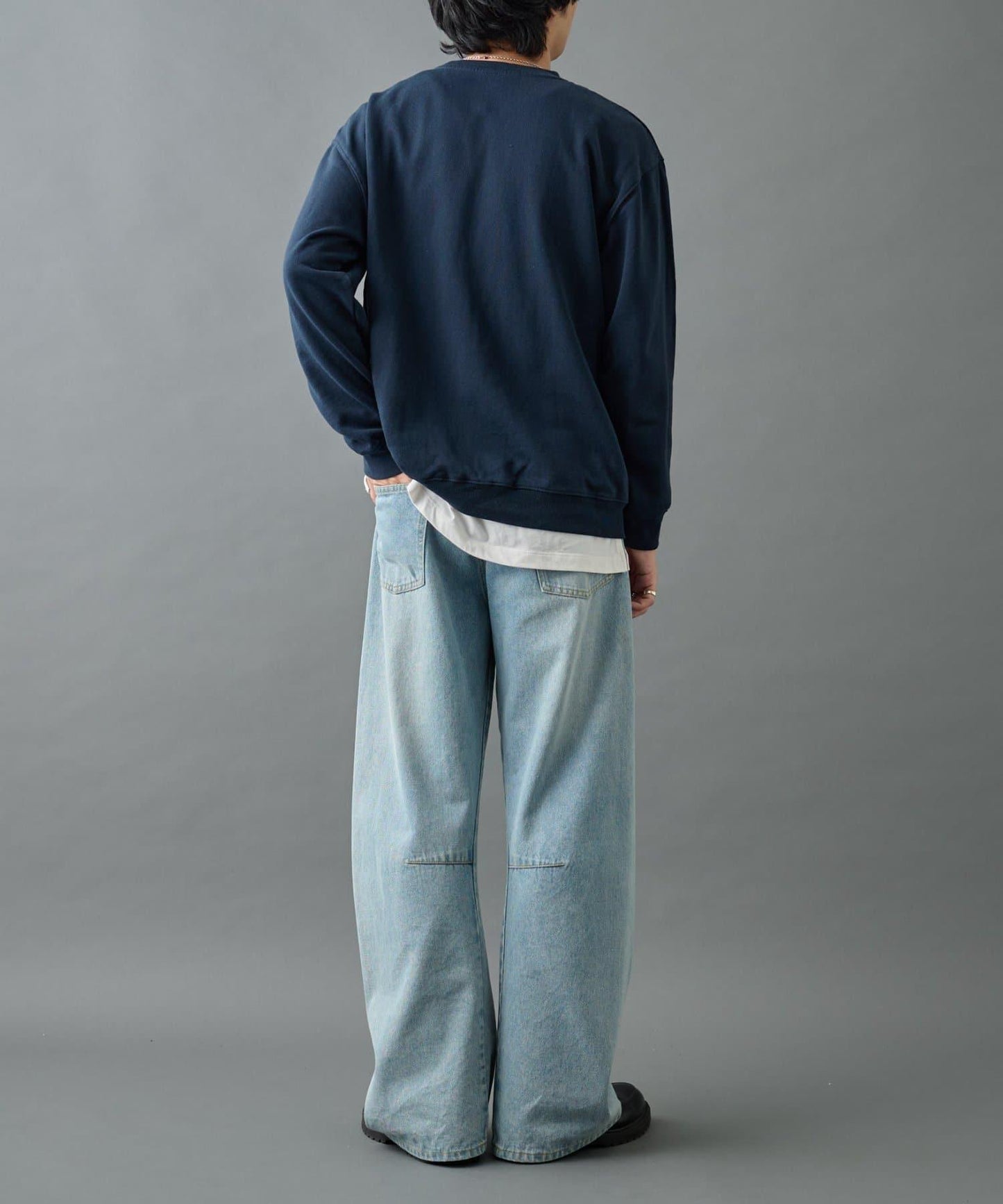 【AW】復古做舊學院風衛衣