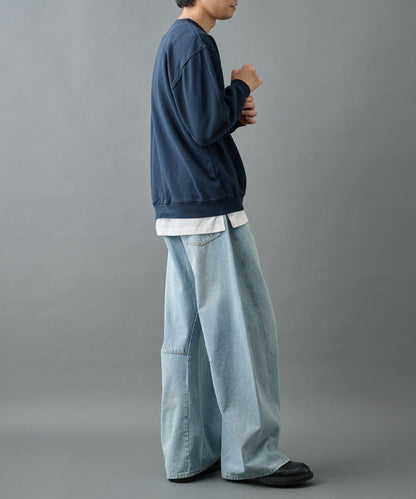 【AW】復古做舊學院風衛衣