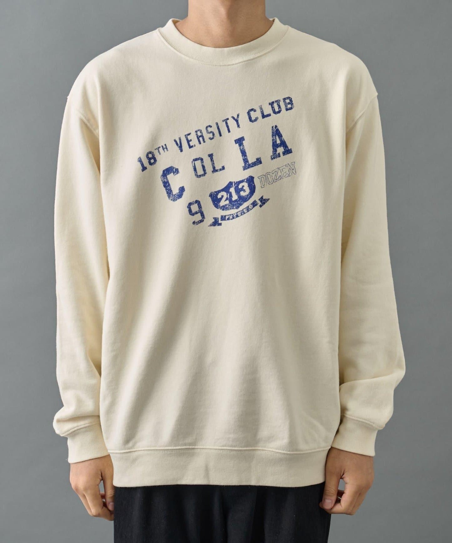 【AW】復古做舊學院風衛衣