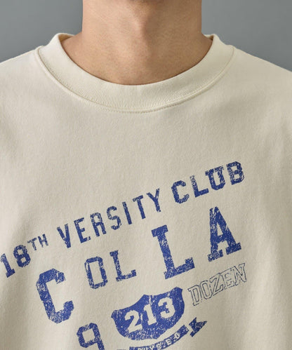 【AW】復古做舊學院風衛衣