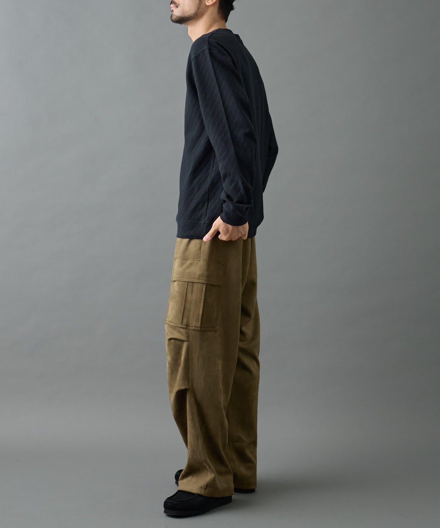 【AW】提花長袖T恤