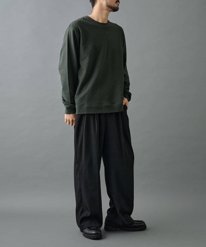 【AW】提花長袖T恤