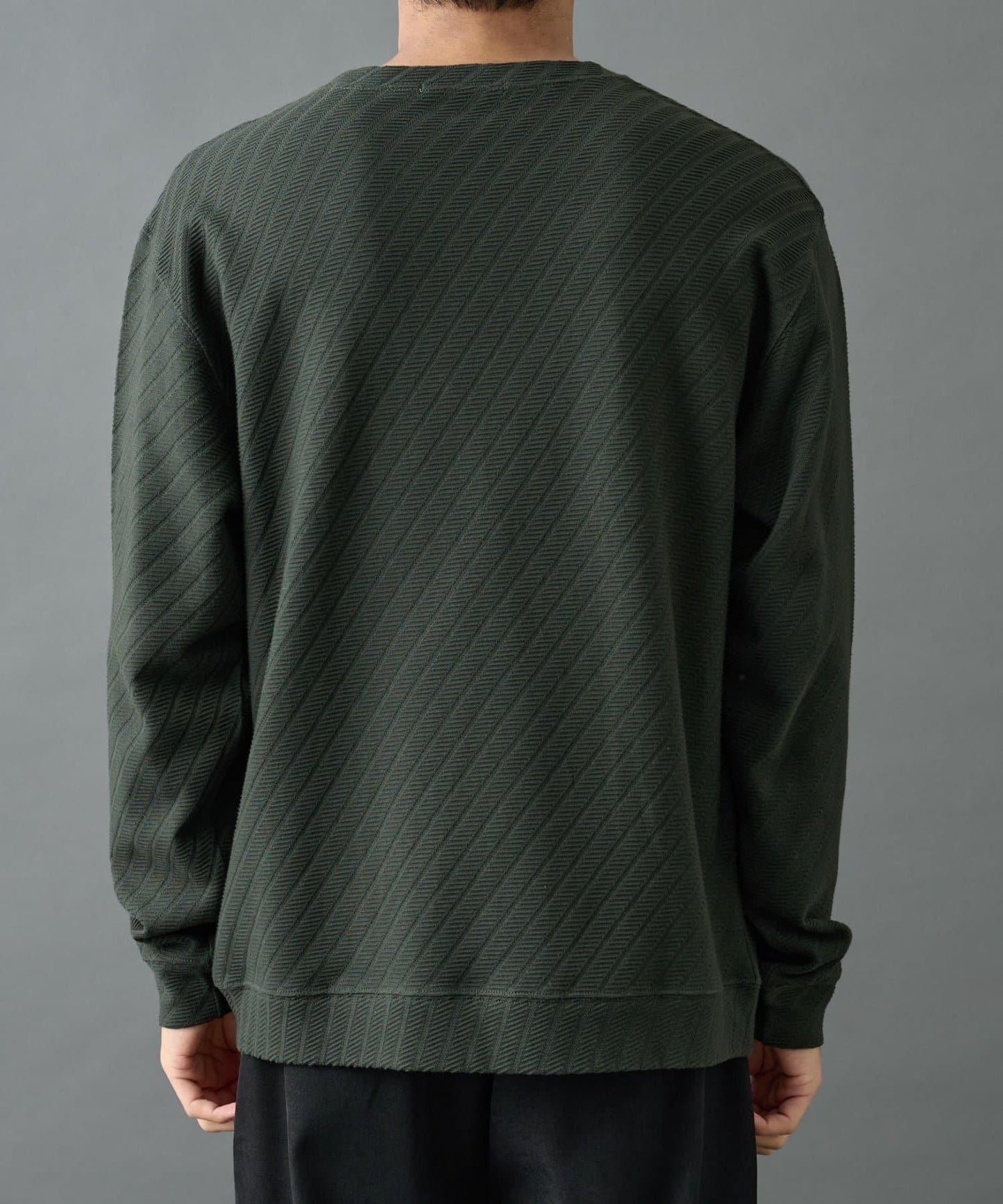 【AW】提花長袖T恤