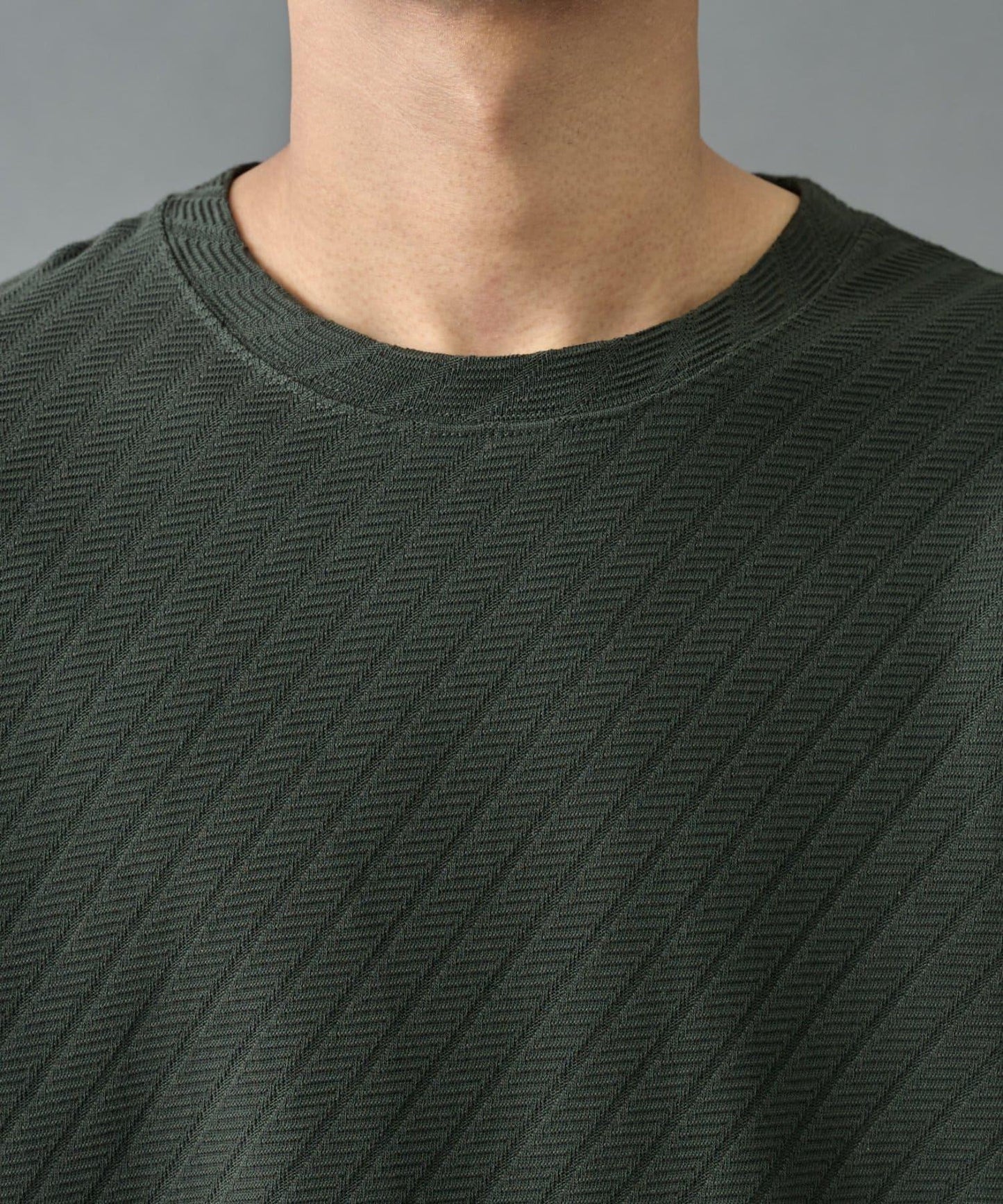 【AW】提花長袖T恤