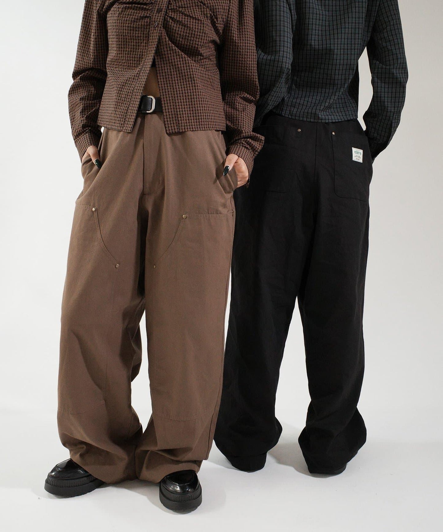 【KOOKY'N/クーキー】鴨嘴雙膝褲