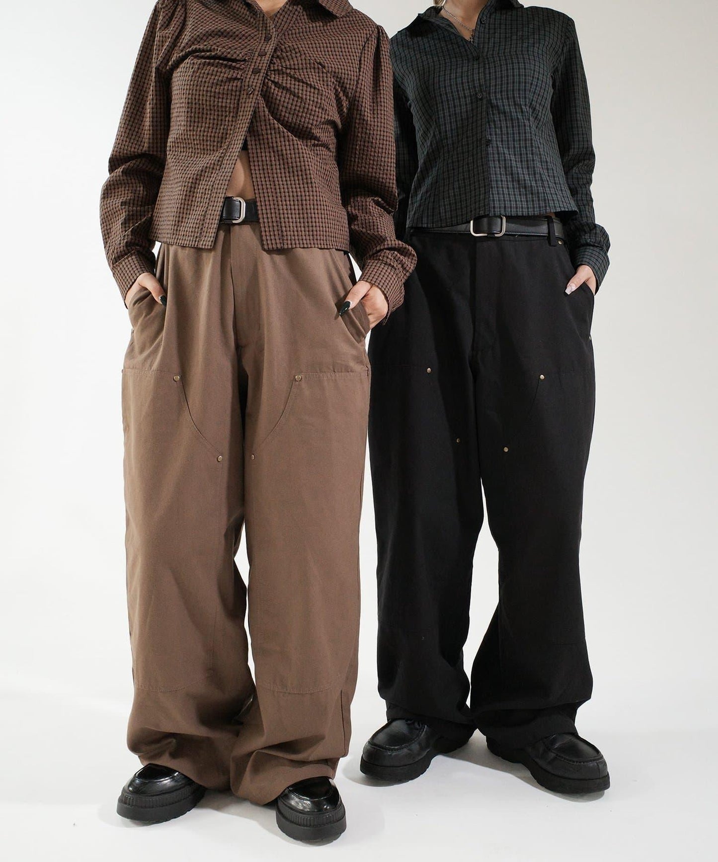 【KOOKY'N/クーキー】鴨嘴雙膝褲