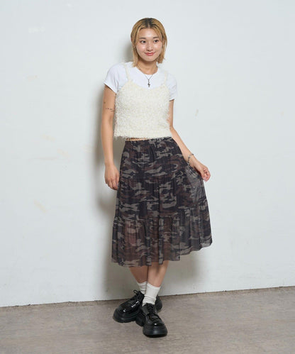 【WHO'S WHO gallery】網眼中長裙